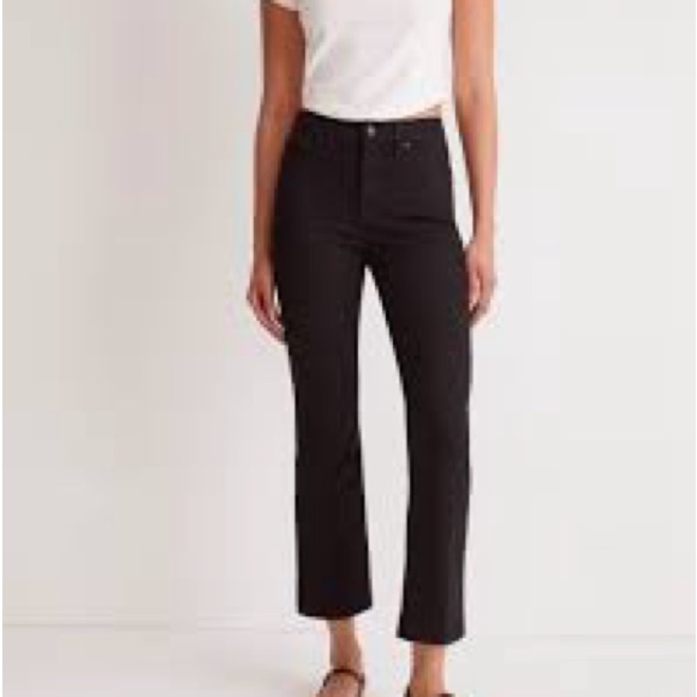 Madewell Black Flare Women's Jeans